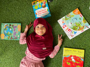 Anak TK Sekolah Alam Bandung